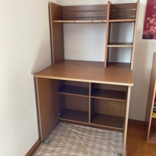 【お譲り先決定】折りたたみ学習机