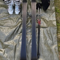 値下げ　スキーセット ブーツ付き 使用回数僅か の画像