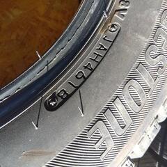 スタッドレスタイヤ155/65R14２本の画像