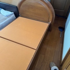 シングルベッド差し上げます。の画像
