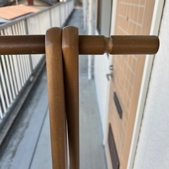 洋服掛けの画像
