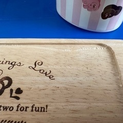 【★ディズニーシー限定★】ダッフィーミニマグ・トレーセットの画像