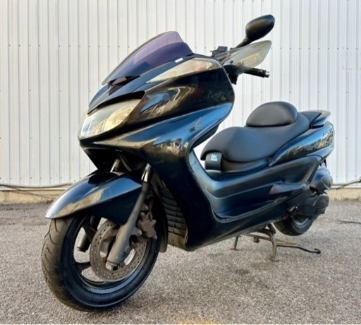 ★ヤマハ グランドマジェスティ250★ SG15J FI インジェクション250cc ビックスクーター ナックルガード GPヒーター スピーカー付き