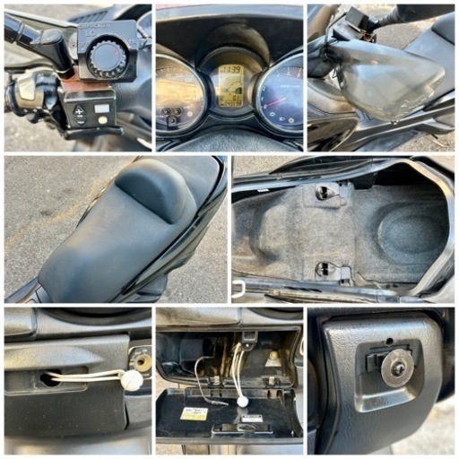 ★ヤマハ グランドマジェスティ250★ SG15J FI インジェクション250cc ビックスクーター ナックルガード GPヒーター スピーカー付き