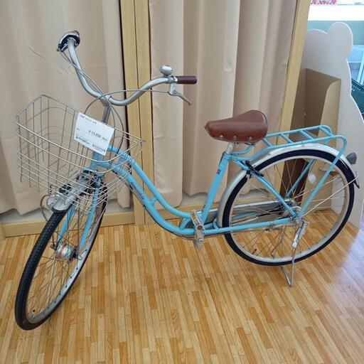 ★ジモティ割あり★ 自転車 ギア付き　水色　26インチ　クリーニング済　YJ1055