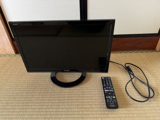 SHARP 地上デジタル 液晶テレビ LC-19K30 19インチ リモコン付き