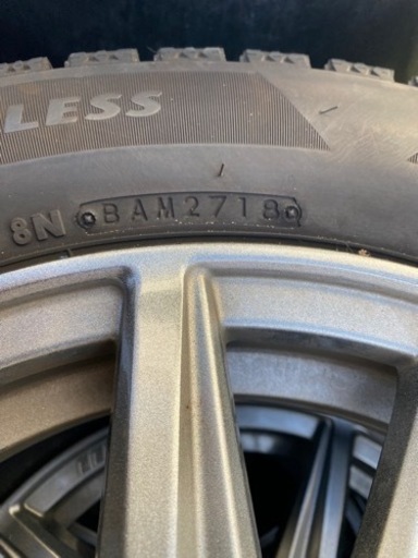 195/55R15 スタッドレスタイヤ　ホイール付