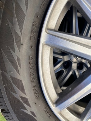 195/55R15 スタッドレスタイヤ　ホイール付
