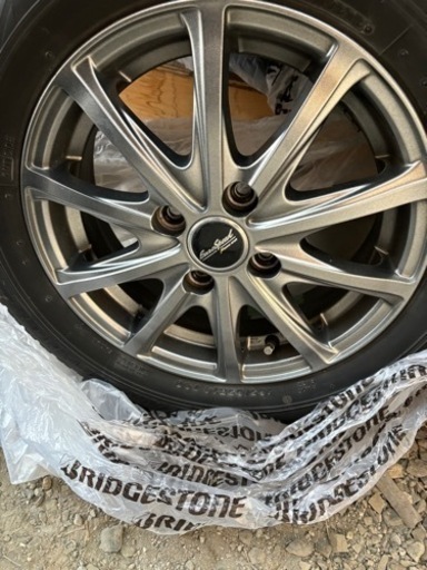 スタッドレスタイヤホイル付き165/65R14ブリジストン