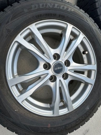 195/65r15 ダンロップ スタッドレス winter maxx 4本