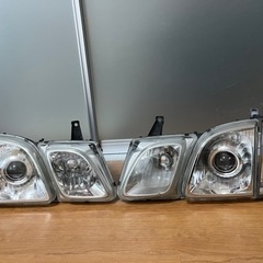 LX470純正ヘッドライト