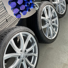 【タイヤホイールセット！ナット付き！】225/40/R19