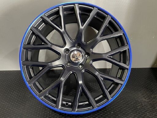 新品 BLEST BahnSport Type902 ブレスト バーンシュポルト 19インチ 4本 7.5J5HPCD100+50 ブラック プリウス等　(VHZ040)