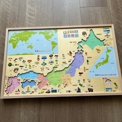 日本地図パズルの画像