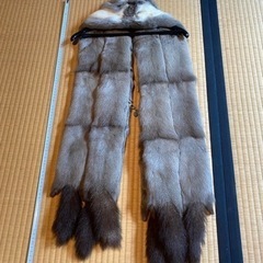 美品毛皮　イタチ　ファーの画像