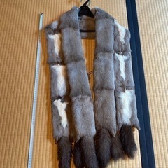 美品毛皮　イタチ　ファーの画像