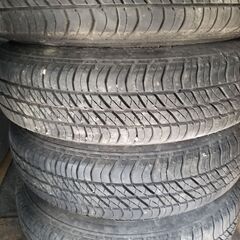 ジムニー　ブリジストン　夏タイヤ　ホイール付き　4本セット　175/80R16の画像