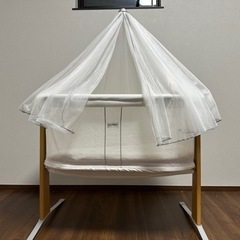 取引中】ベビービョルン クレードル キャノピー付き