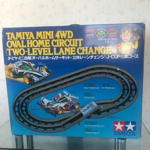 タミヤミニ四駆オーバルホームサーキット　J-CUP公認コース