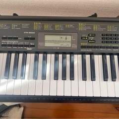 CASIO CTK-2200 メトロノーム カシオ ペダル付き コンパクト 足台の画像