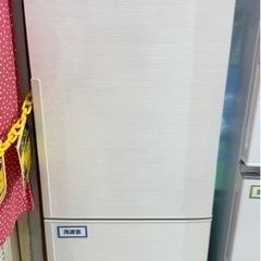 冷蔵庫271L】SHARP シャープ 2017年製 SJ-PD27C-W 2ドア 幅54.5㎝ 朝霞