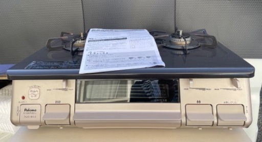 パロマ 都市ガス用ガスコンロ IC-S807KBX-L 2019年製