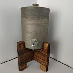 信楽焼　壺肌焼酎サーバー　