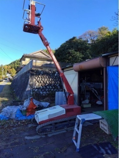キョーリツ　高所作業車　フルーツワーカー