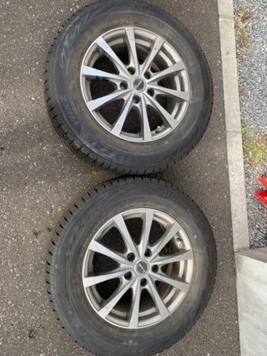 ブリヂストンVRX2 4本アルミ付き　215/65R16