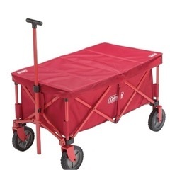 Coleman キャリーワゴンテーブルケース付きの画像