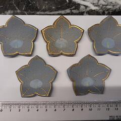 【未使用】箸置き5個セット（木箱付き）の画像