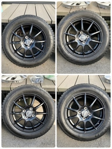 165/65R14 14インチスタッドレスタイヤ　アルミホイールセット 4本