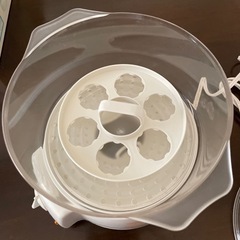 蒸し名人　電気蒸し器　フードスチーマーの画像