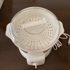 蒸し名人　電気蒸し器　フードスチーマーの画像