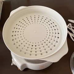 蒸し名人　電気蒸し器　フードスチーマーの画像