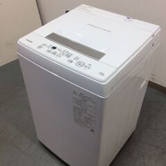 （12/13受渡済）JT6810【TOSHIBA/東芝 4.5㎏洗濯機】美品 2021年製 AW-45M9 家電 洗濯 簡易乾燥付 