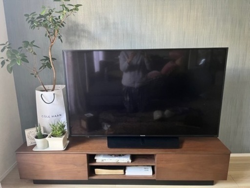 テレビ台　天然木