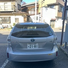 トヨタプリウスα  50,100KM 車検6年／5月の画像