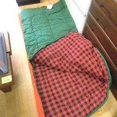 コールマン　シュラフ　キャンプの画像