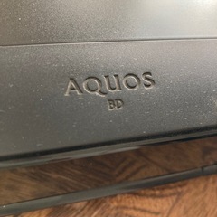 シャープのAQUOS ブルーレイの画像