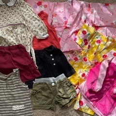 女の子服100センチ16点　