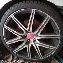 バリ山タイヤ225/35ZR20と8j-20 5-114.3 イ...