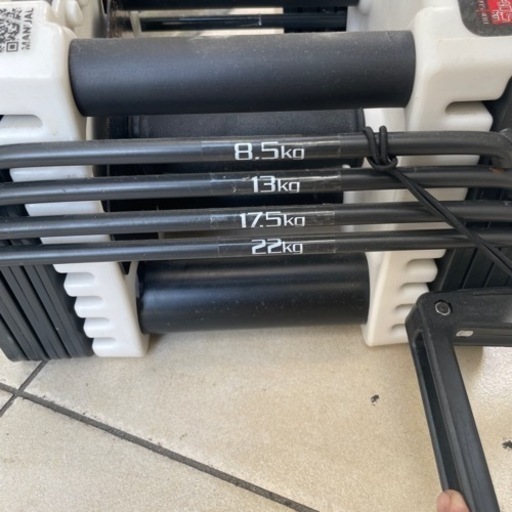 可変式ダンベル22キロ　2個セット
