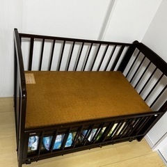ベビーベッド　中古の画像