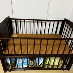 ベビーベッド　中古の画像
