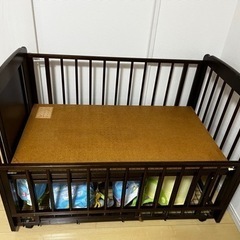 ベビーベッド　中古の画像