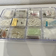 ビーズセット　スワロフスキークリスタル入り