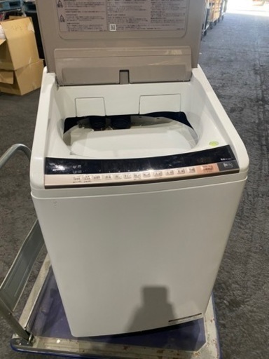 北九州市内配送無料　保証付き　BW-DV90A-N 縦型洗濯乾燥機 ビートウォッシュ シャンパン [洗濯9.0kg /乾燥5.0kg /ヒーター乾燥 /上開き]