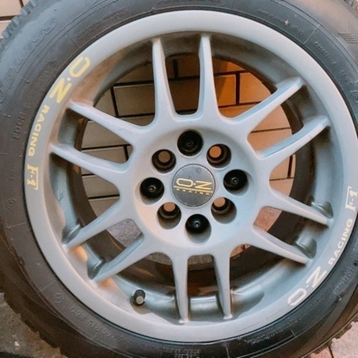 値下！ OZレーシング　F-1  ガンメタ　15インチ　イタ車用