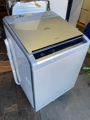 北九州市内配送無料　保証付き　日立 HITACHI BW-DX110A S [ビートウォッシュ 洗濯乾燥機 （11kg） シルバー]